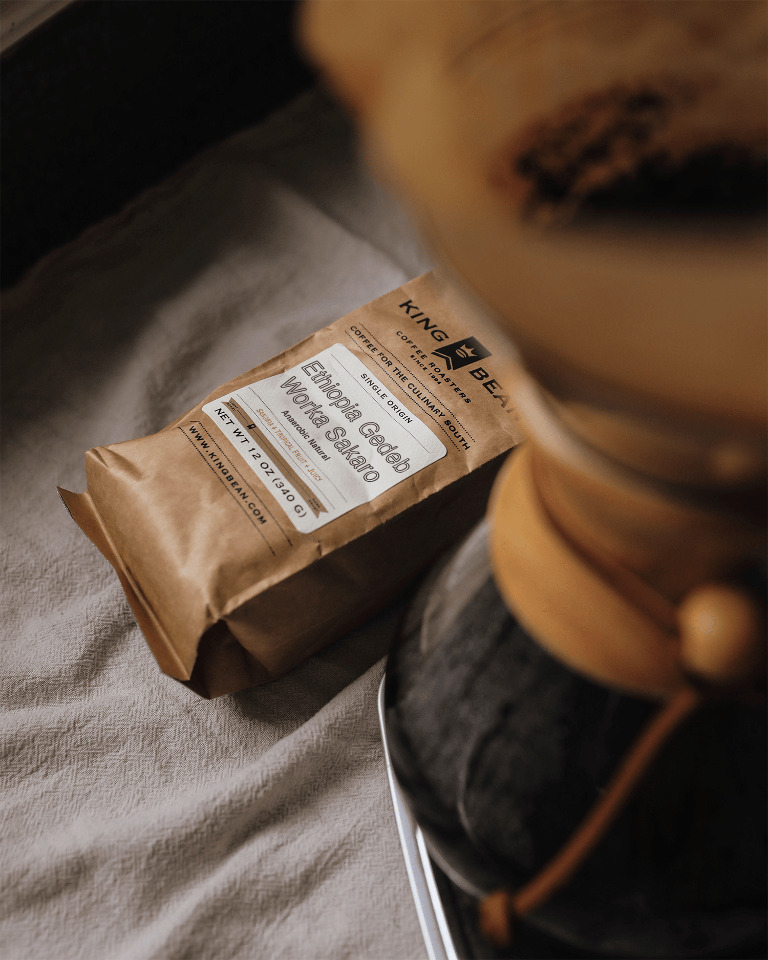 a photo of a bag of eithiopia gedeb coffee