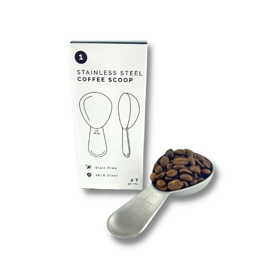 STAINLESS STEEL COFFEE SCOOP