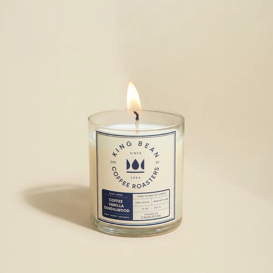 KING BEAN by CANDLEFISH COFFEE CANDLE